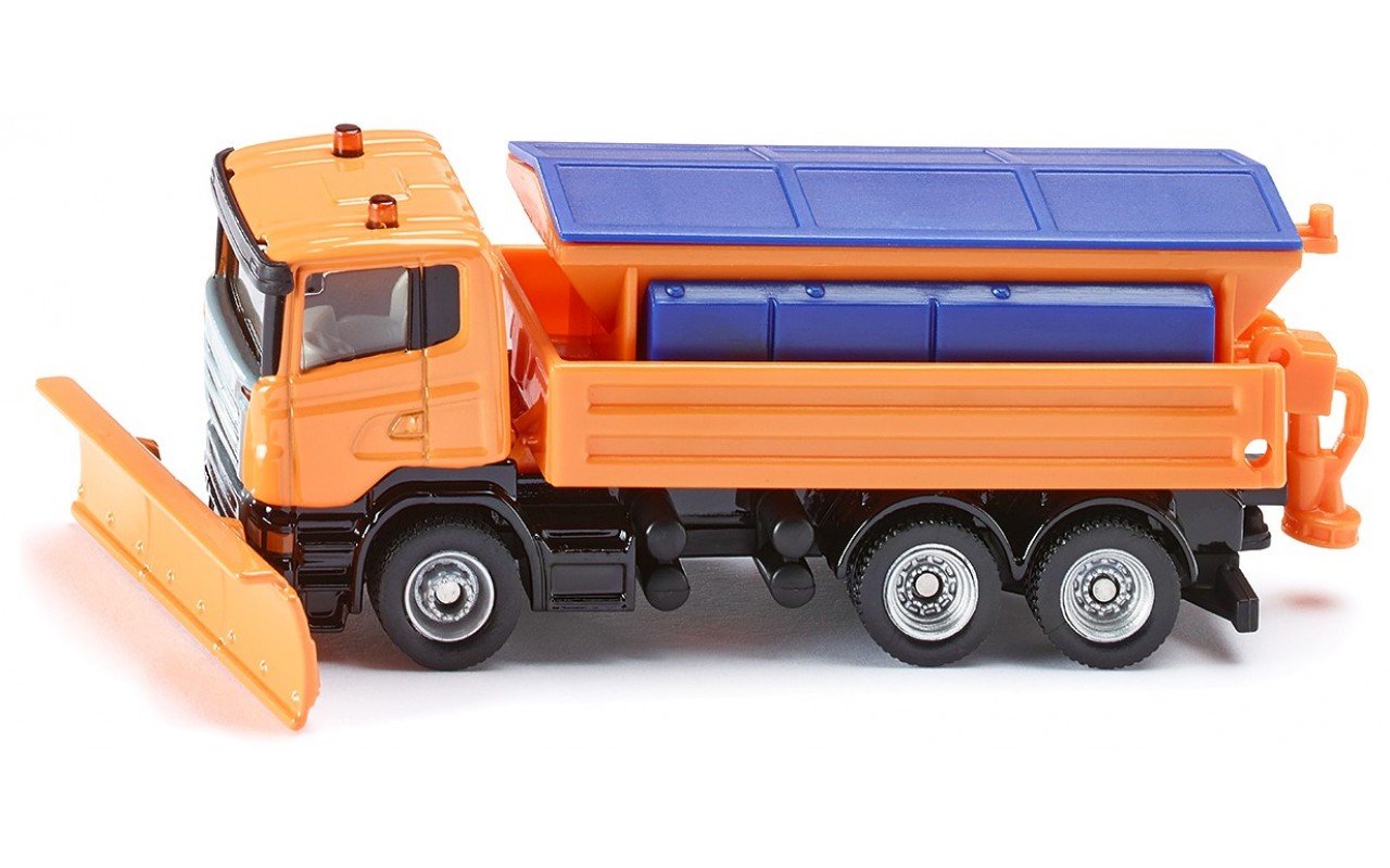 Машинка детская siku снегоуборочная scania, 1:87, 1898 1898 купить по  низкой цене в интернет-магазине МаМаМа.РФ